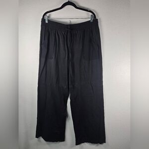 Women's Black Relaxed Fit Joggers